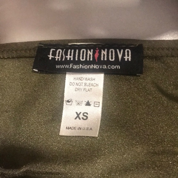 Fashion Nova Green Bathing Suit XS - Picture 2 of 2